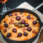 Arroz de Forno com Uvas Passas