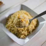 Arroz de Forno Simples com Arroz Cozido