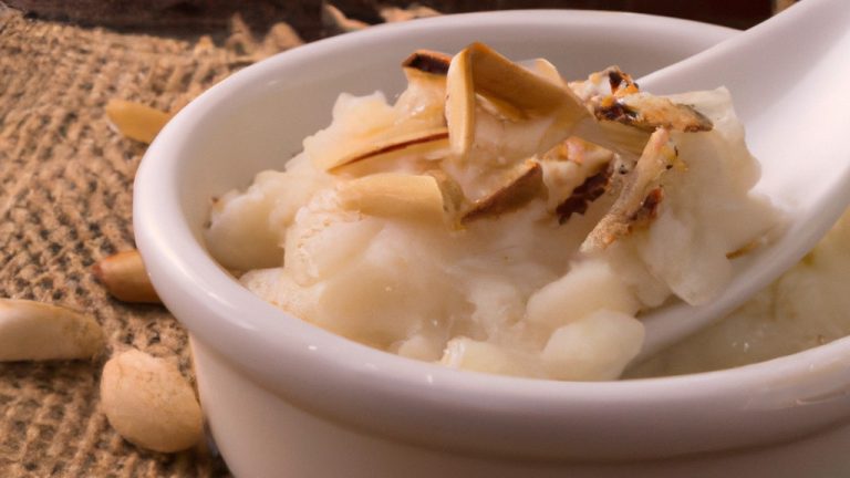 Receita De Arroz Doce Com Leite De Amêndoas