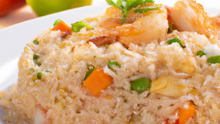 Receita De Arroz Frito Com Camarão E Legumes