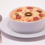 Arroz Gratinado com Presunto