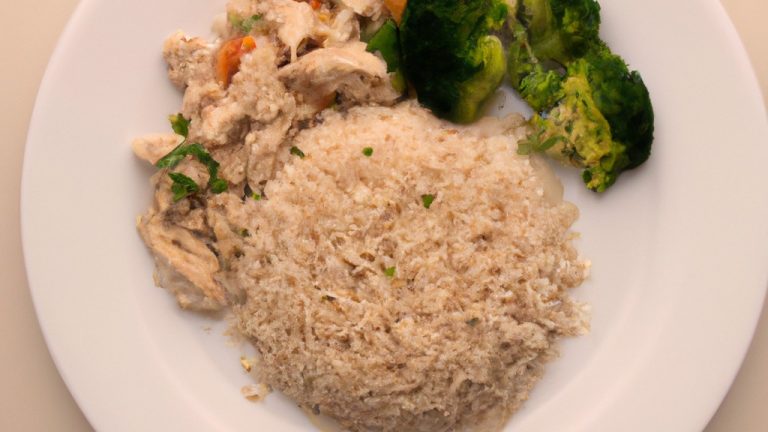 Receita De Arroz Integral Com Frango E Brócolis
