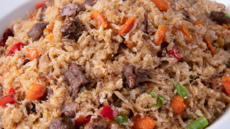 Receita De Arroz Salteado Com Legumes E Carne