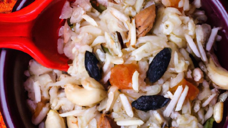 Receita De Arroz Selvagem Com Frutas Secas