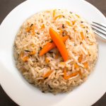 Arroz Soltinho Refogado com Cenoura