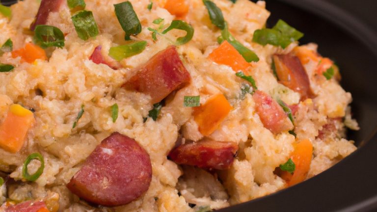 Receita De Arroz Temperado Com Bacon E Legumes