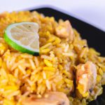 Arroz Temperado com Frango