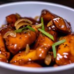 Asas de Frango com Cebola Caramelada