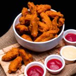 Asas de Frango Fritas