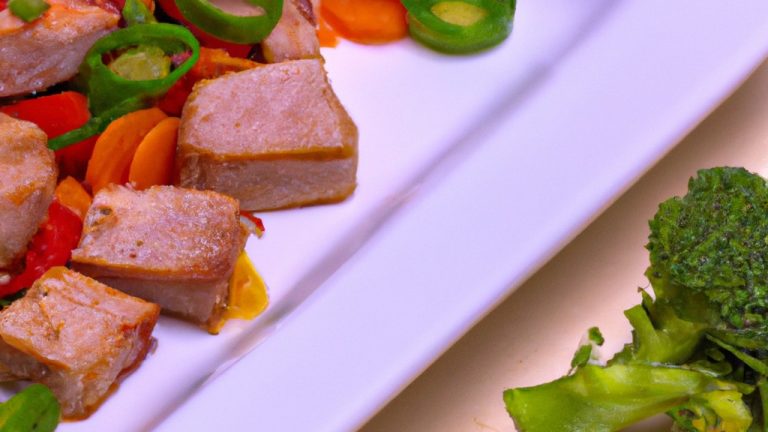 Receita De Atum Salteado Com Legumes