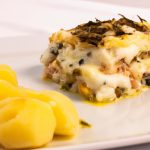 Bacalhau ao Forno com Batatas e Molho Branco