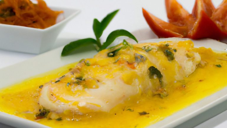 Receita De Bacalhau Ao Molho De Pimentão