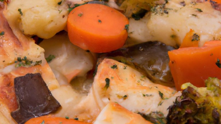 Receita De Bacalhau Com Legumes Ao Forno