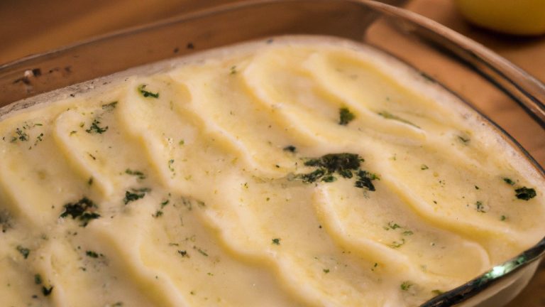 Receita De Bacalhau Gratinado Com Purê De Batata