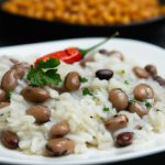 Baião de Dois com Arroz e Feijão Já Cozidos