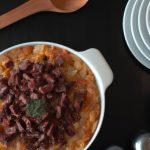 Baião de Dois com Carne Seca e Queijo Coalho