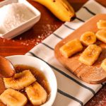 Banana Caramelada com Coco