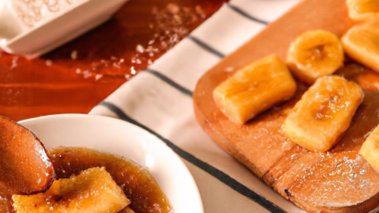 Receita De Banana Caramelada Com Coco