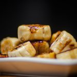 Banana da Terra Assada com Queijo