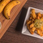 Banana Frita com Guacamole
