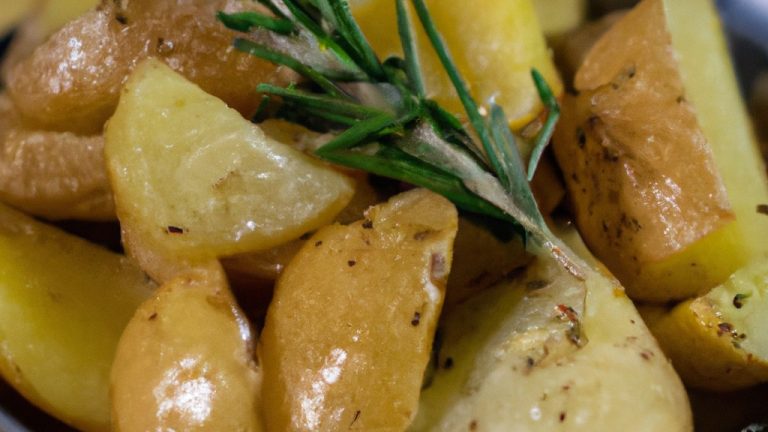 Receita De Batata Assada Com Alecrim E Alho