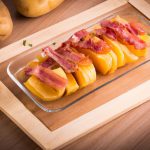 Batata Assada com Bacon e Queijo