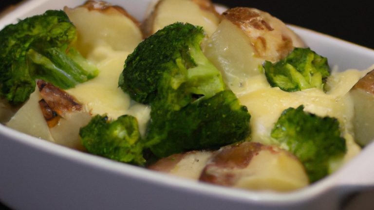 Receita De Batata Com Brócolis Ao Forno