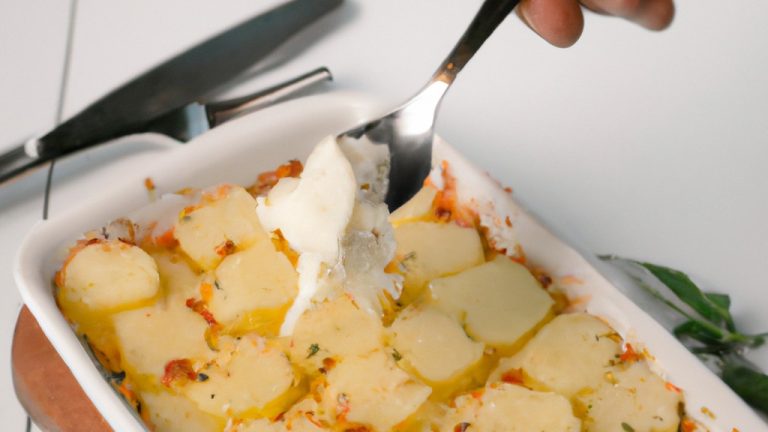 Receita De Batata Com Molho Branco Gratinada