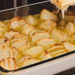Batata com Queijo no Forno