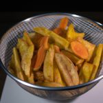 Batata Frita com Calabresa na Airfryer