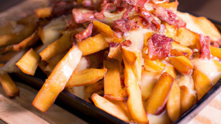 Receita De Batata Frita Com Queijo E Bacon