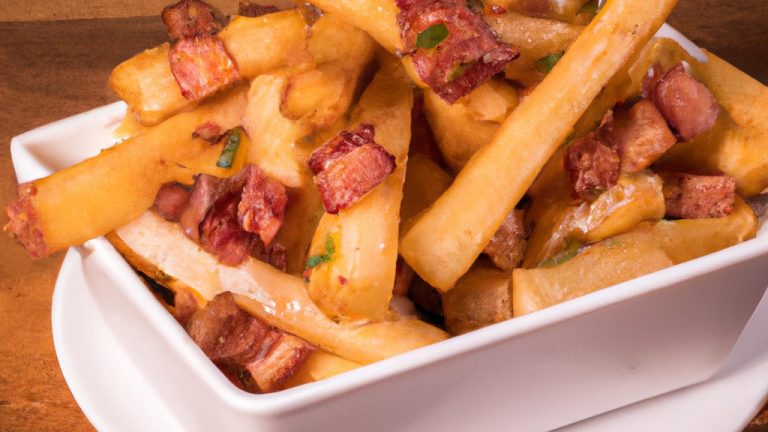 Receita De Batata Frita Com Queijo Mussarela E Bacon
