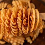Receita de Batata Frita Espiral