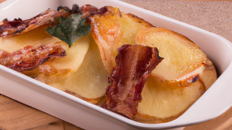 Receita De Batata Gratinada Com Bacon E Calabresa
