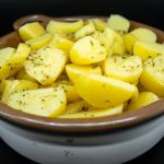 Batata Marinada no Azeite