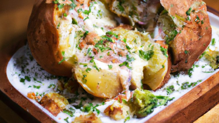 Receita De Batata Recheada Com Brócolis E Queijo