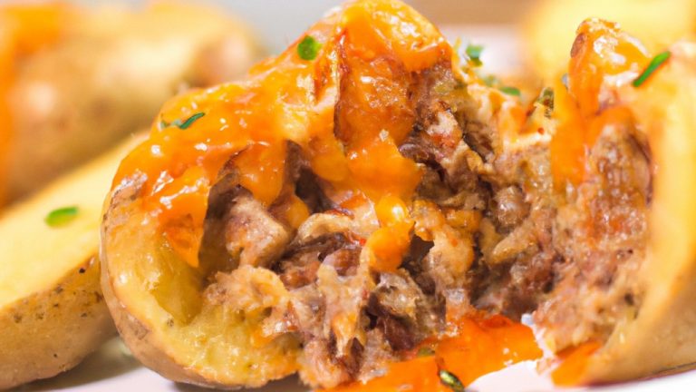 Receita De Batata Recheada Com Carne Moída E Queijo