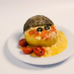 Batata Recheada Com Estrogonofe