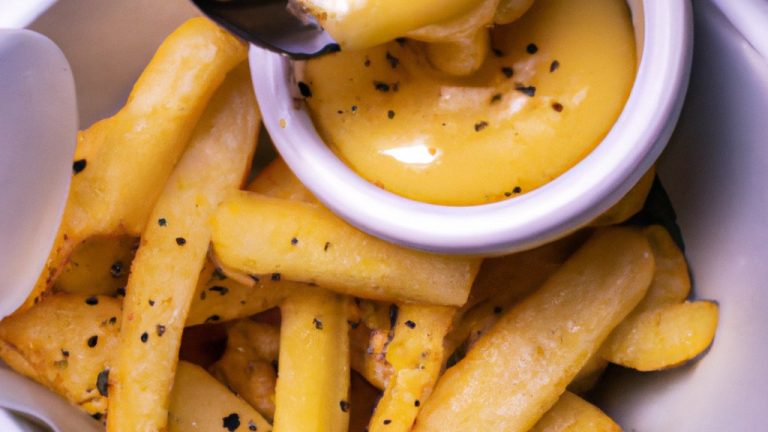 Receita De Batatas Fritas Com Queijo