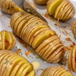 Batatas Hasselback Simples