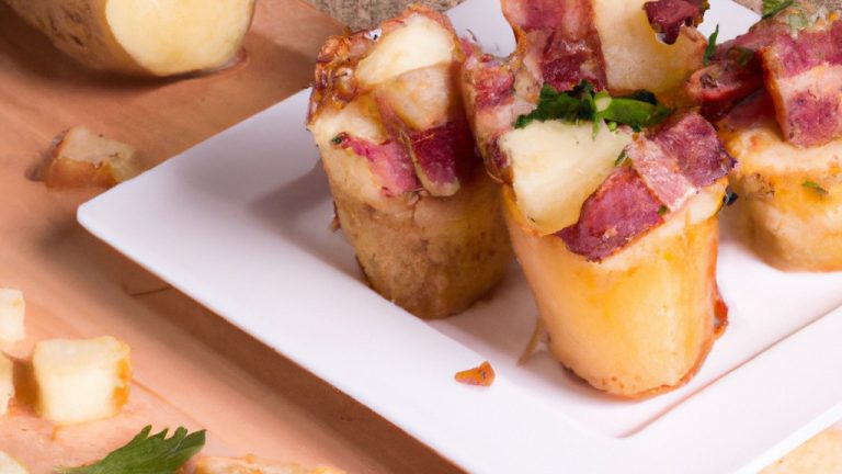 Receita De Batatas Recheadas Com Queijo E Bacon