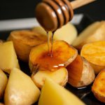 Receita de Batatas-Doces com Mel