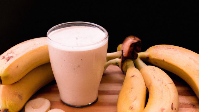 receita de Batido De Banana E Aveia