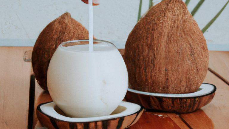 receita de Batido De Coco Simples
