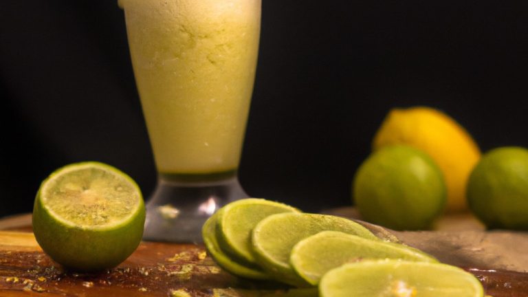 receita de Batido De Limão Light