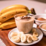 Batido De Manteiga De Amendoim E Banana
