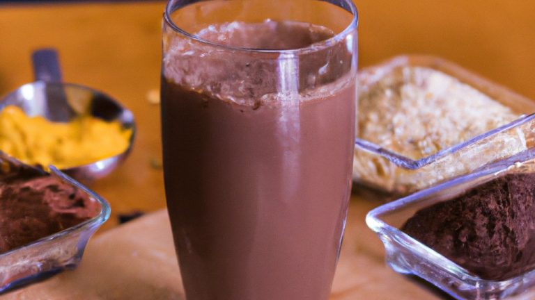 receita de Batido De Proteína Com Ovo