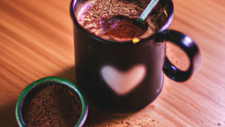 receita de Bebida Quente De Chocolate E Menta