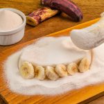 Beiju de Tapioca com Banana da Terra