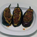 Berinjela com Carne Moída no Forno